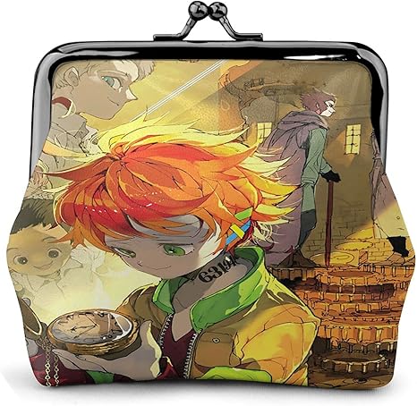 Amazon Co Jp 約束のネバーランド 本革 がまぐち財布 親子がま口 レトロ で かわいい レディース 小さい ミニ財布 ウォレット お札入れ 内側がまぐち 小銭入れ カードポケット コインケース エマ ノーマン レイ ドン ギルダ ムジカ ソンジュ レグラヴァリマ ホーム