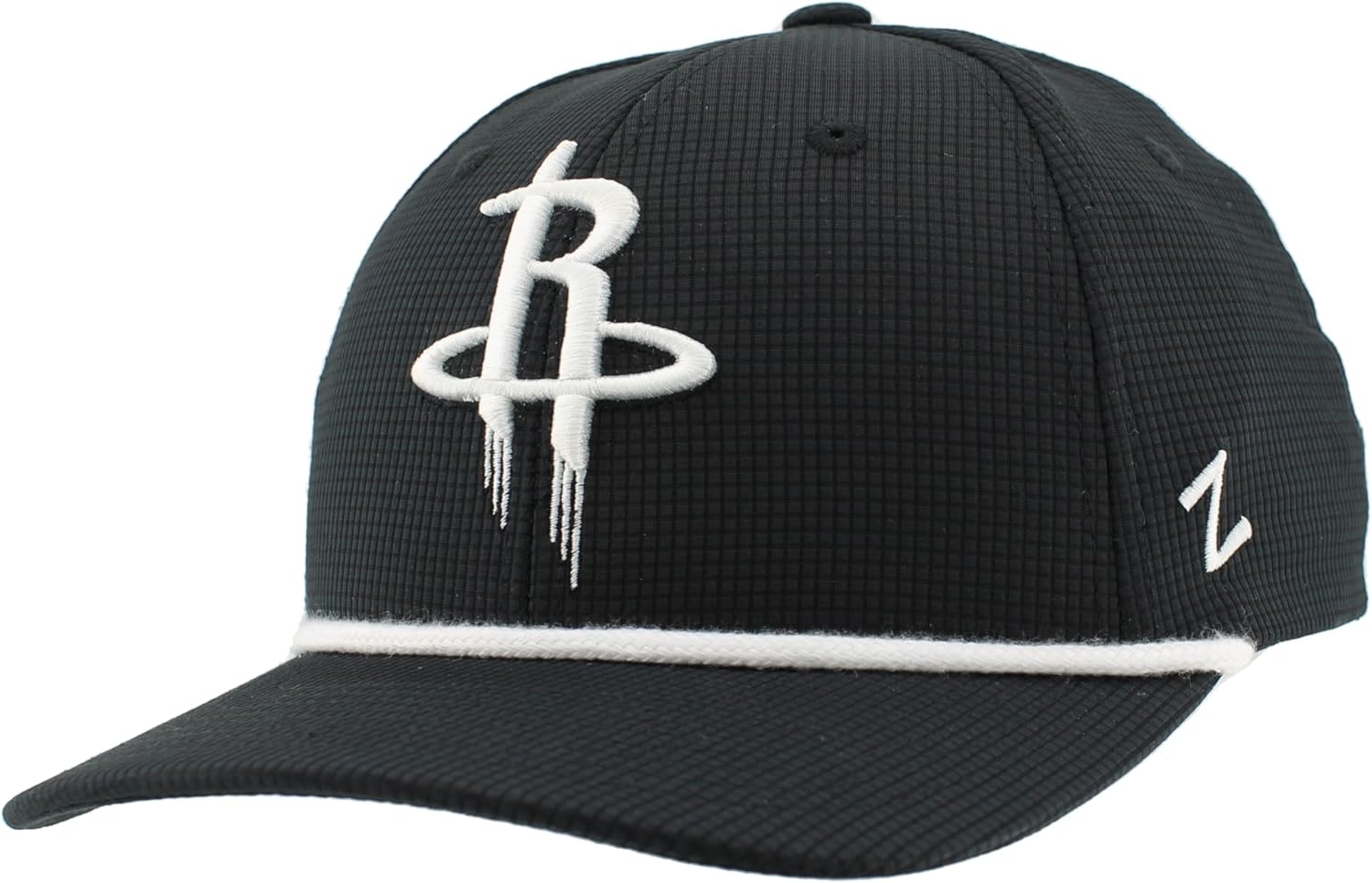 ZHATS NBA Unisex-Adult NBA Officially Licensed Rope Hat Snapback Backspin Contrast Black