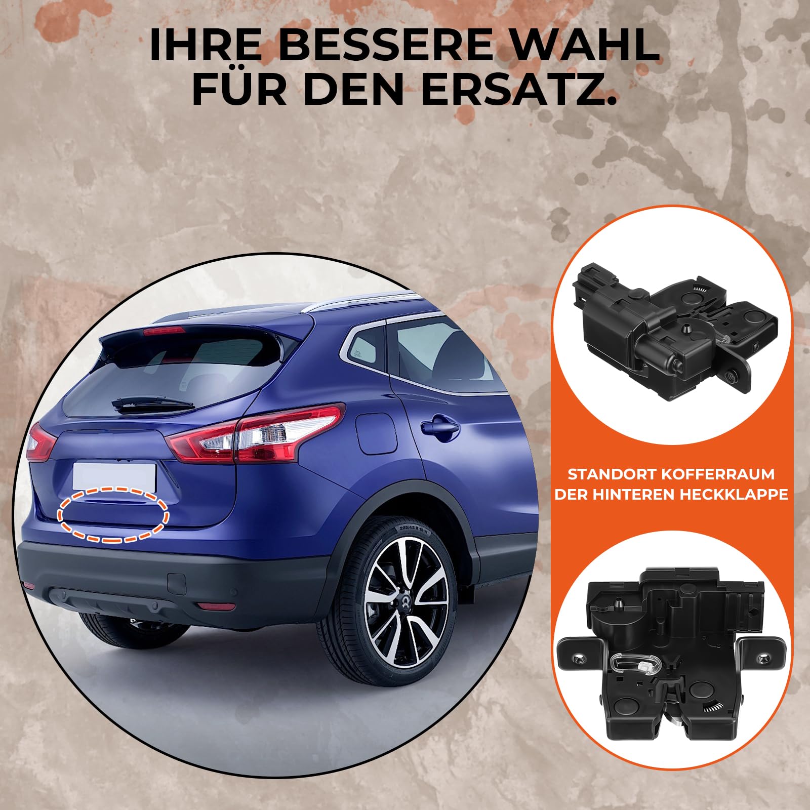 Verrouillage de hayon serrure de coffre porte serrure de verrouillage de coffre pour Nissan Micra K12 Qashqai J10 JJ10 Tiida C11 C12 SC11 SC11X 2003-2016 90502-2DX0A 905022DX0A