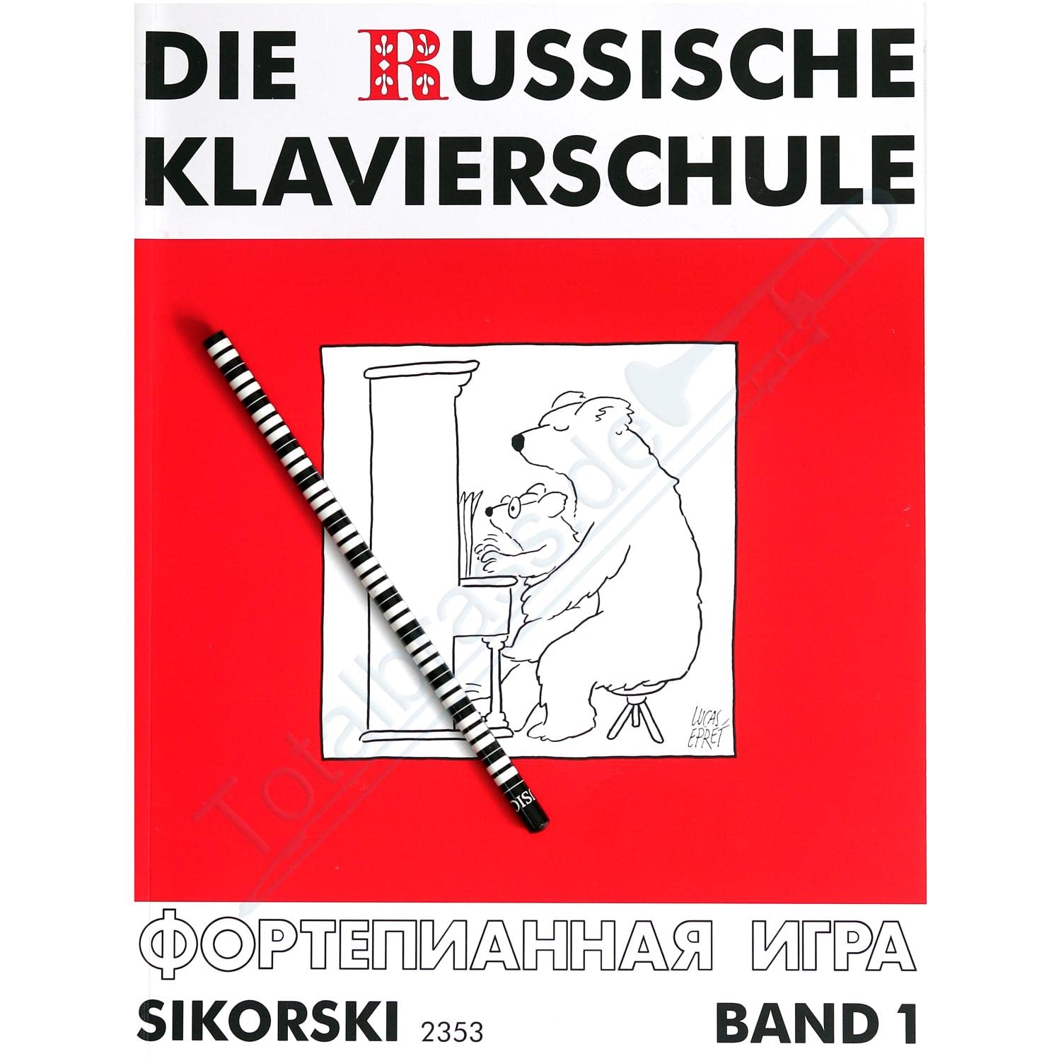 École de piano russe Volume 1 avec CD et bon BLEISTIFT ISBN : 9783935196796