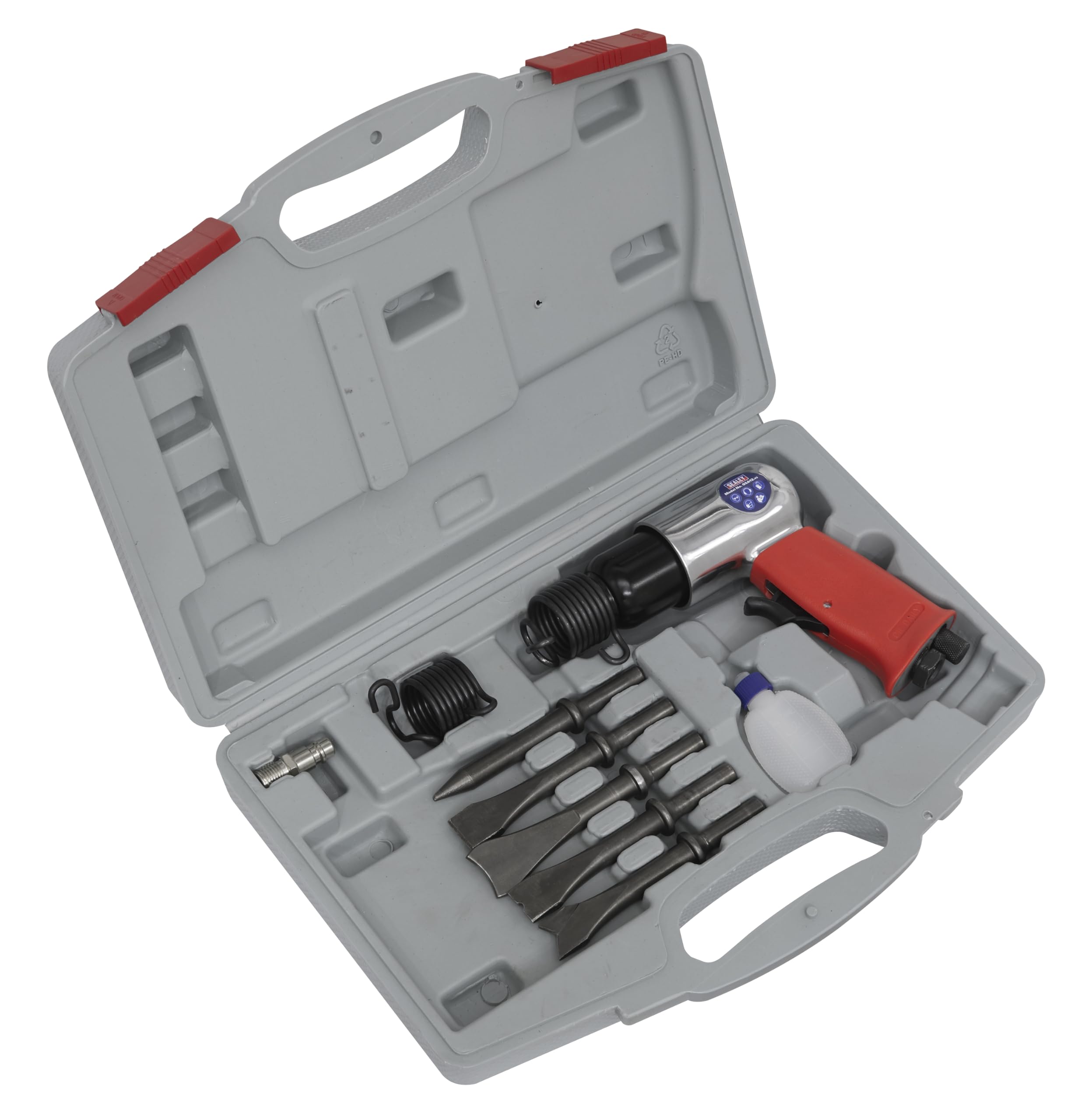 Sealey Air Hammer Kit Medium Stroke Garage Workshop DIY