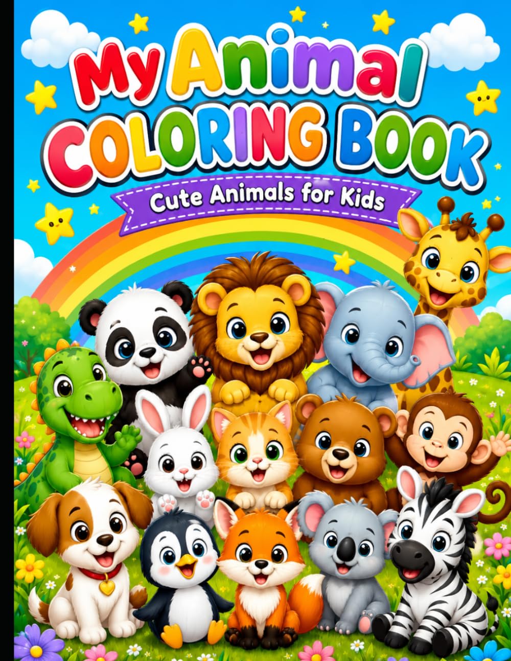 My Animal Coloring Book – Cute Animals