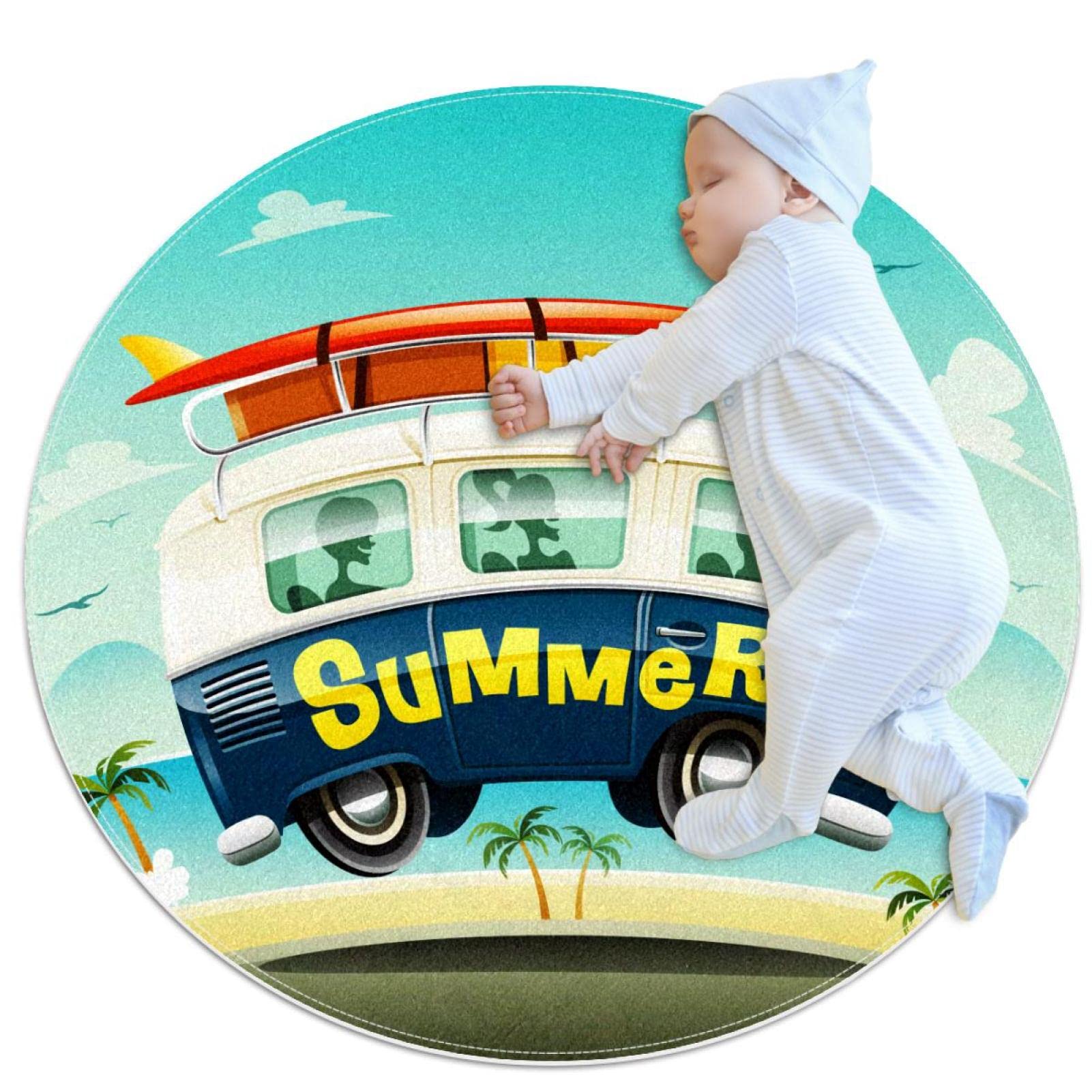 Tapis de sol antidérapant pour sécuriser la décoration de chambre d'enfant