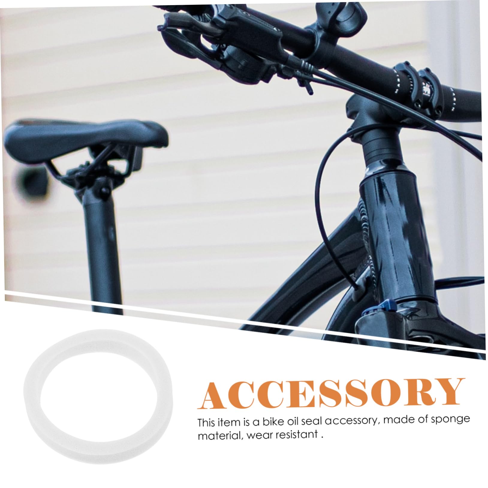 NAMOARLY Oil Seal Sponge for Front Fork Bike Accessories Long-Lasting Lubricati