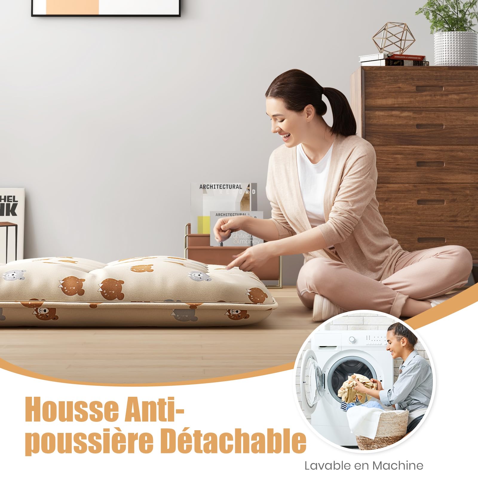 GIANTEX Matelas Futon Japonais Portable