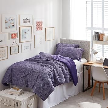 Coma Inducer Some Like it Hot - Some Like it Cold Oversized Twin Comforter | Violet Prism. Experience Coma Worthy Sleep with All Season Extra Large Bedding