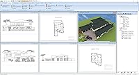 Vista 9 de Home design software compatible with Windows 11, 10, 8.1, 7 – Design your dream house including photovoltaic installations - 3D CAD 11 Architecture
