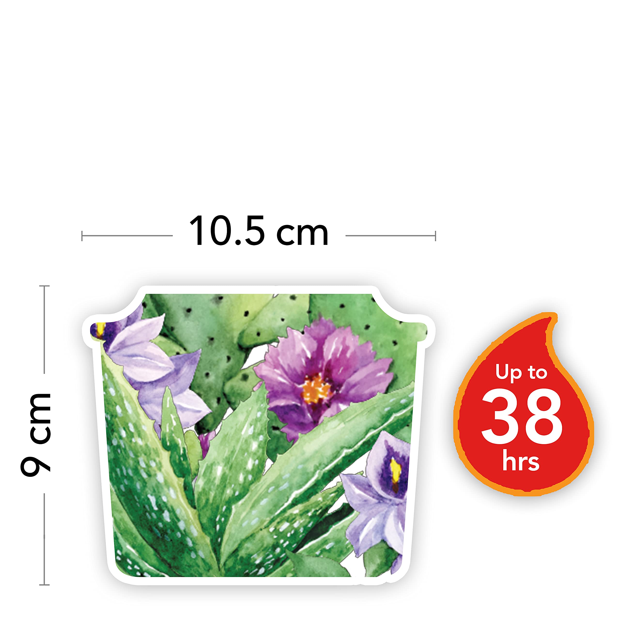 Amazon.de: Yankee Candle Quadrat Duftkerze| Cactus Flower & Agave  Mittelgroe 3-Docht-Kerze | Brenndauer bis zu 38 Stunden | Elevation  Kollektion mit Plattformdeckel