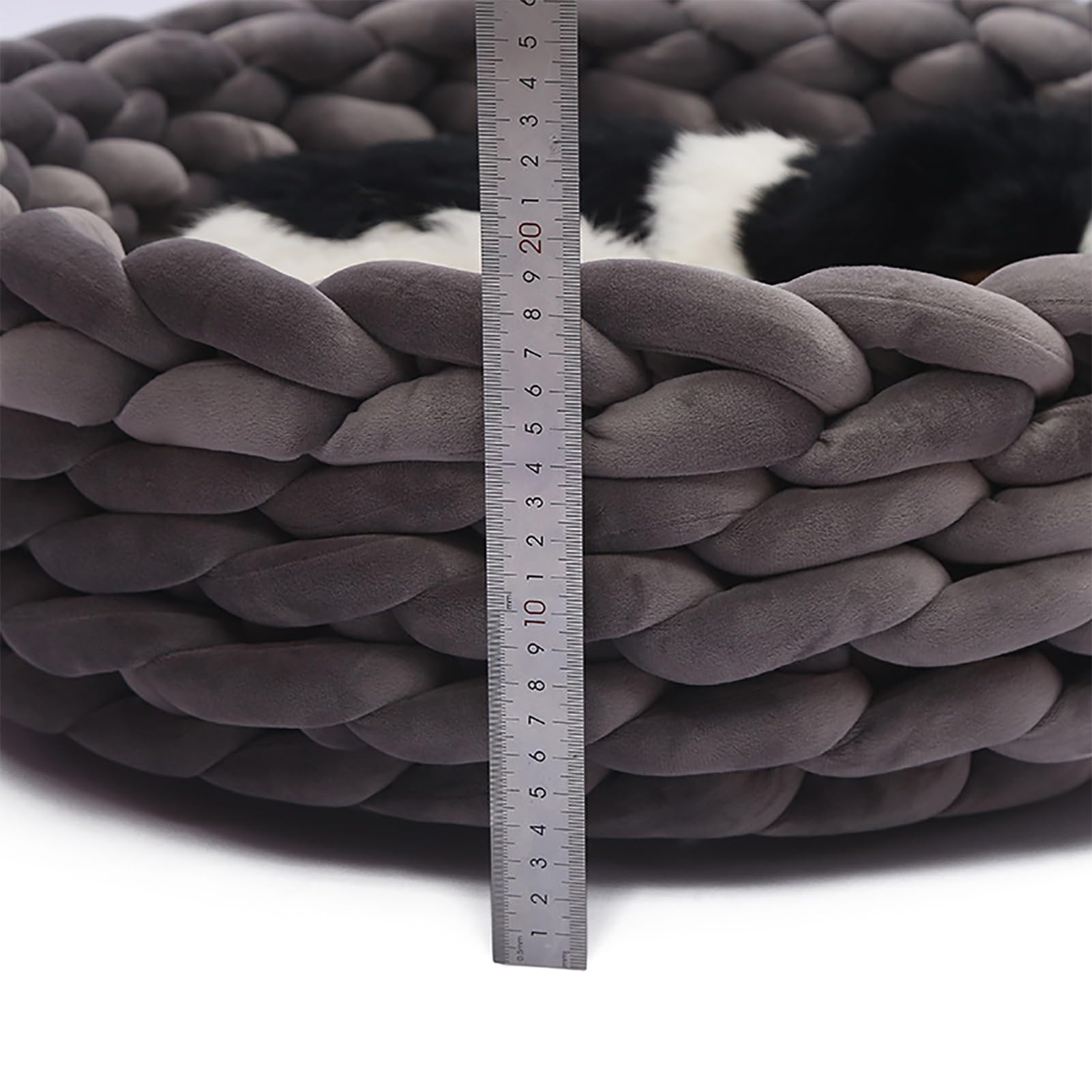 Masywna włóczka wełniana, ręcznie wykonana, nieporęczna, gruba przędza | wełniana, 1 kg, do koca, robienia na drutach, szydełkowania, miękka bawełna do przytulnej poduszki, gniazdo dla zwierząt