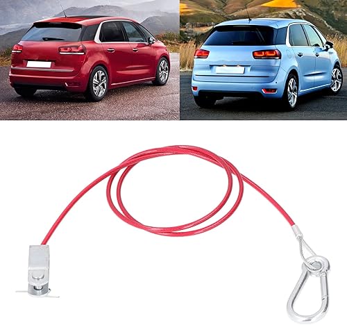 Miniatura 8 de Cable de seguridad de remolque de 3.3 pies, cable de seguridad de remolque resistente, cable de seguridad de remolque, cable de freno de remolque