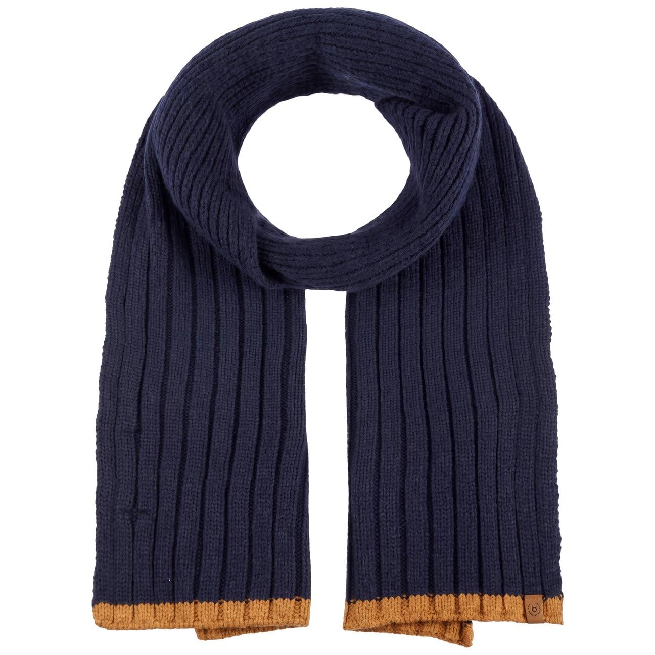 bugatti Contrast Edge Schal Damenschal Herrenschal Winterschal Strickschal Damen/Herren - Winter Herbst-Winter