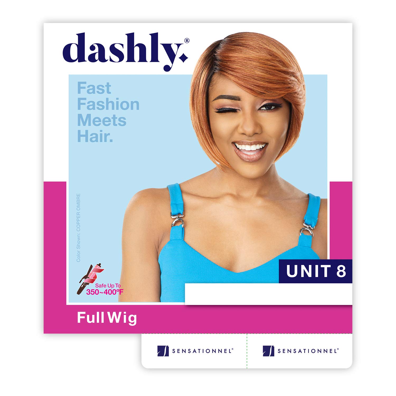 Sensationnel Dashly Synthetic Hair Wig – Unit 8 (DARK ASH BLONDE OMBRE)