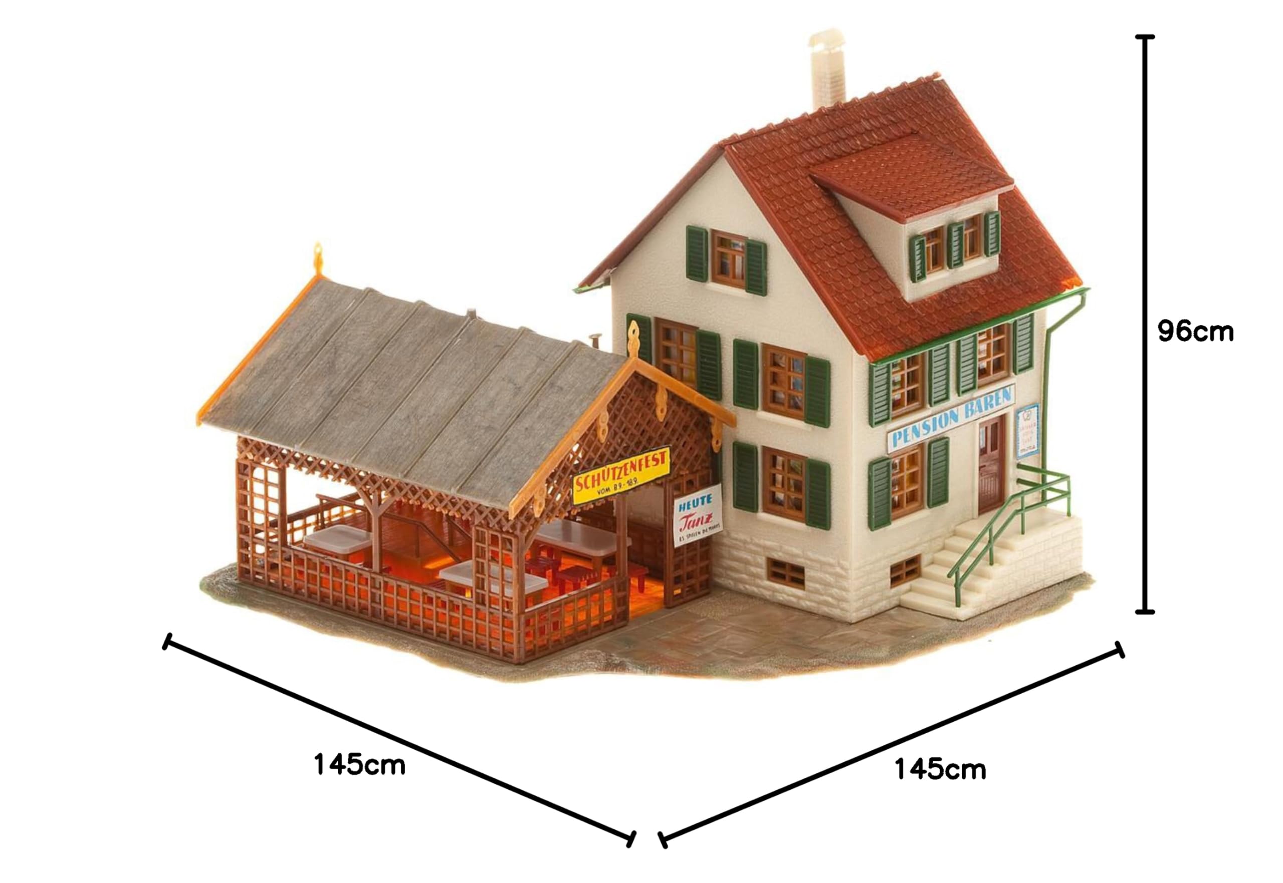 Maquette Faller Auberge De Village Ho