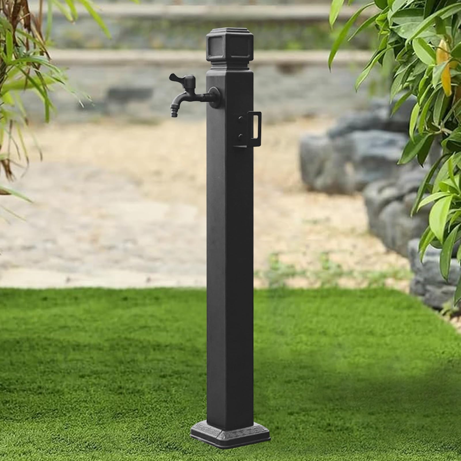 ZYCHSJXA Stainless Steel Outdoor Antifreeze Water Tap 37.4in Decorative Fountain Faucet for Garden Farm Pasture Backyard Irrigation & Washing