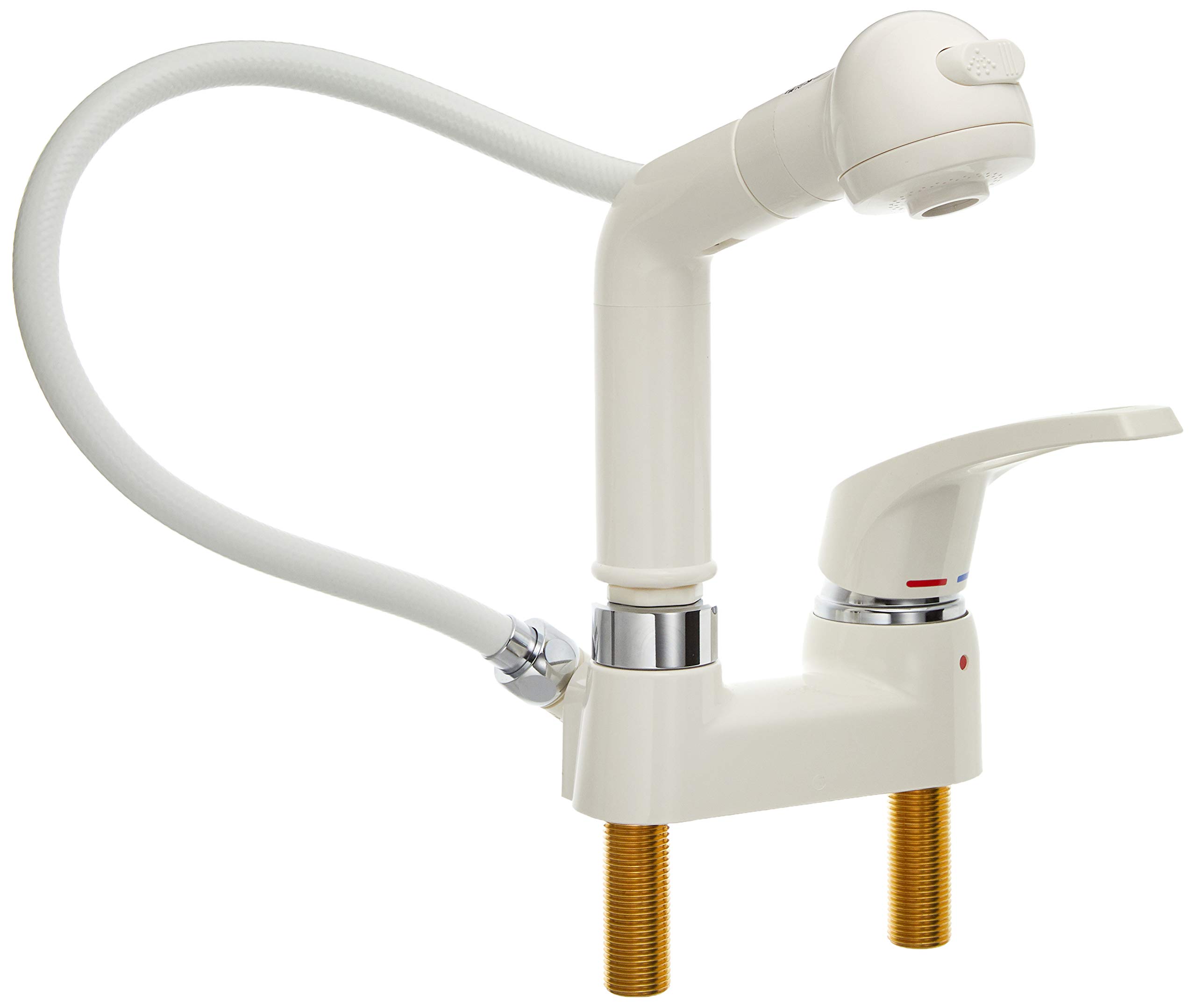 Amazon | KVK シングルレバー式混合栓 【KM8004】 | 洗面水栓 