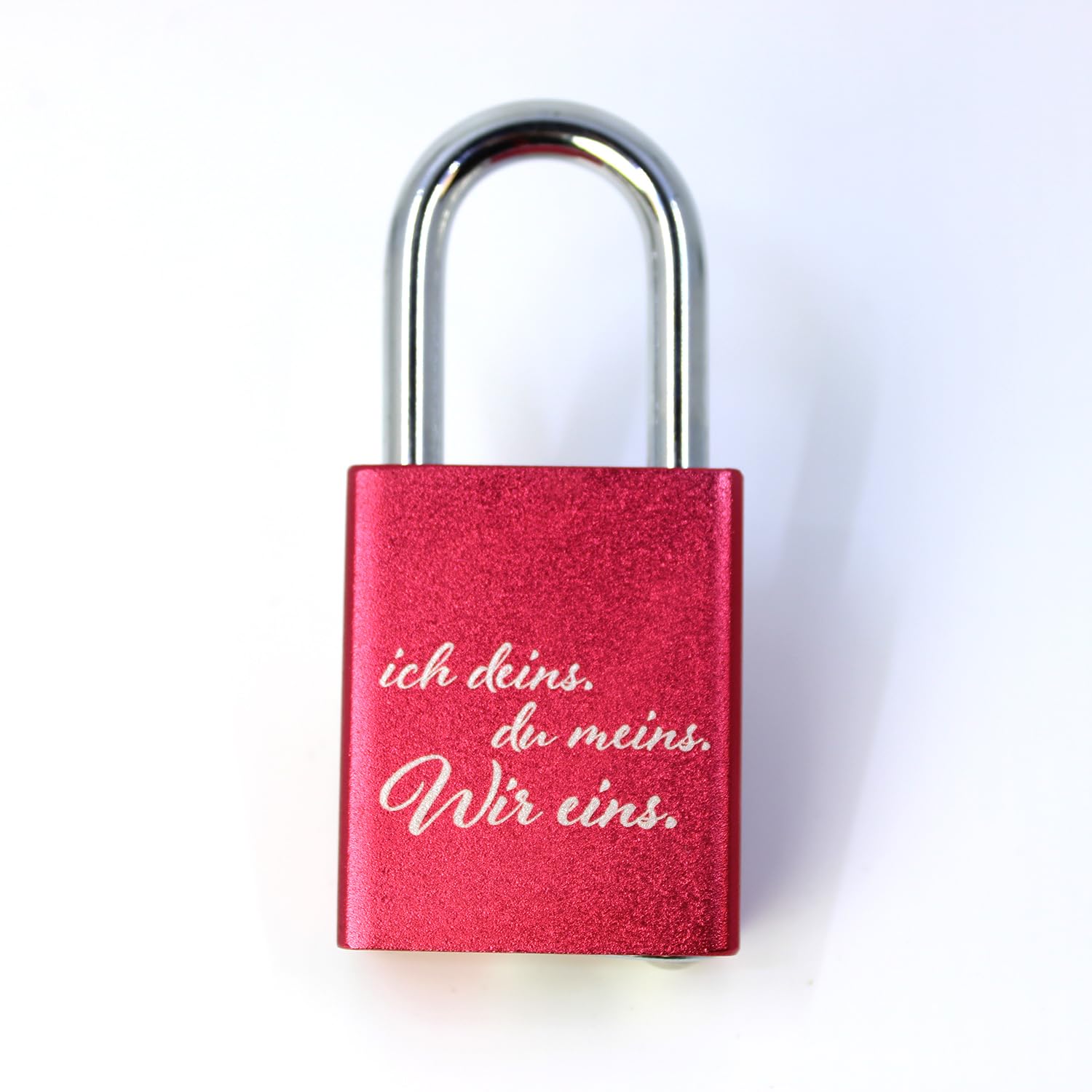 Liebesschloss In Herzform | Personalisiertes Herzschloss Mit - Foto 11