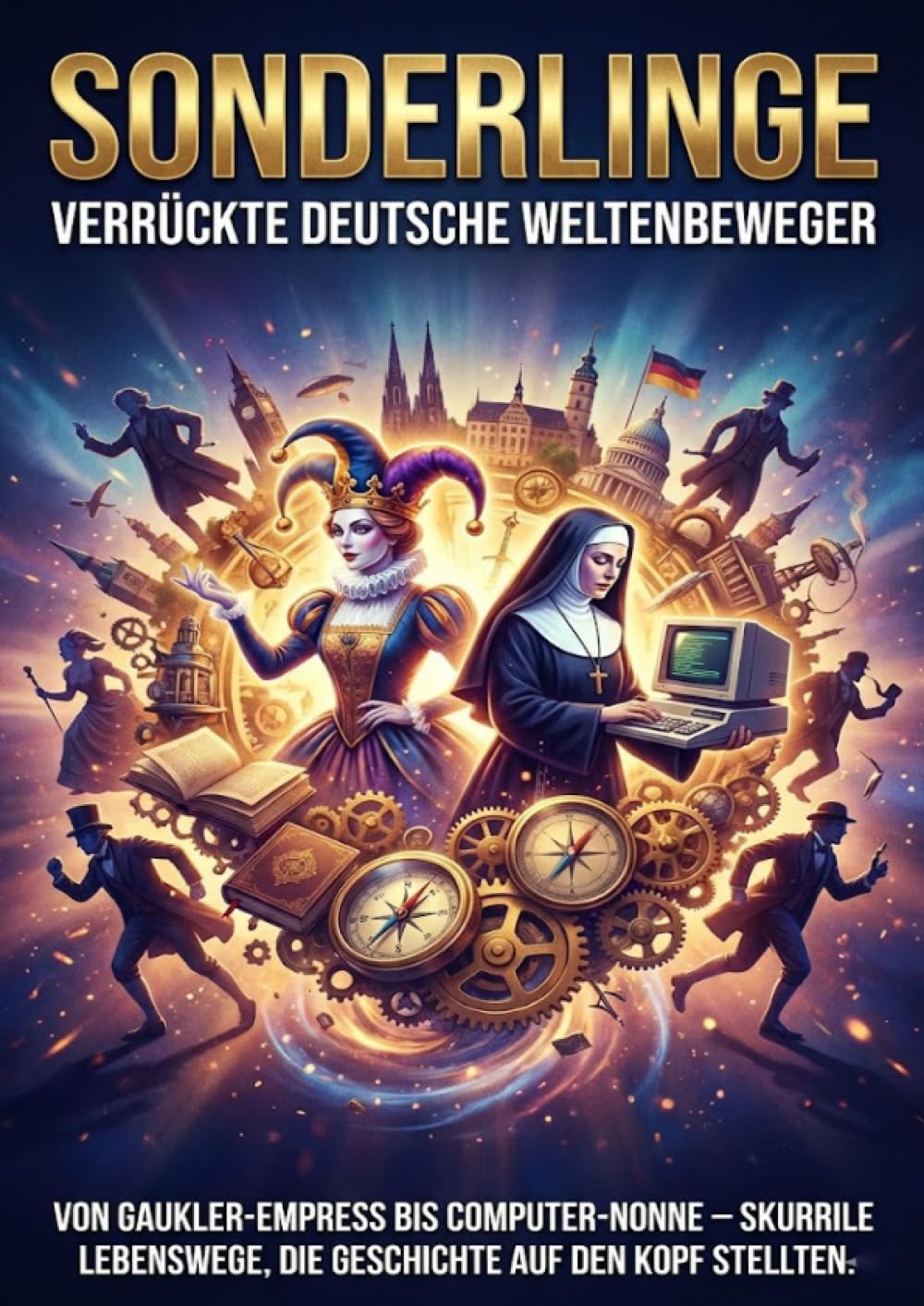 Sonderlinge: Verrückte Deutsche Weltenbeweger: Von Gaukler-Empress bis Computer-Nonne – skurrile Lebenswege, die Geschichte auf den Kopf stellten.