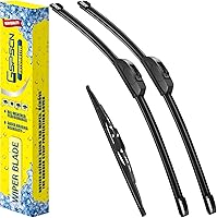 Vista 23 de GSPSCN 2 limpiaparabrisas de repuesto para Cooper R55, R56, R57, 2013, 2014, 2015, 19 + 18 pulgadas (juego de 2)