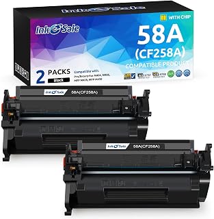 INK E-SALE (NO-CHIP Cartucho de toner de substituição 58A compatível com HP 58A 58X CF258A tinta preta para impressora HP Pro M404dn M404n M404dw MFP M428fdw M428fdn M428dw M430f M406dn M304 M404
