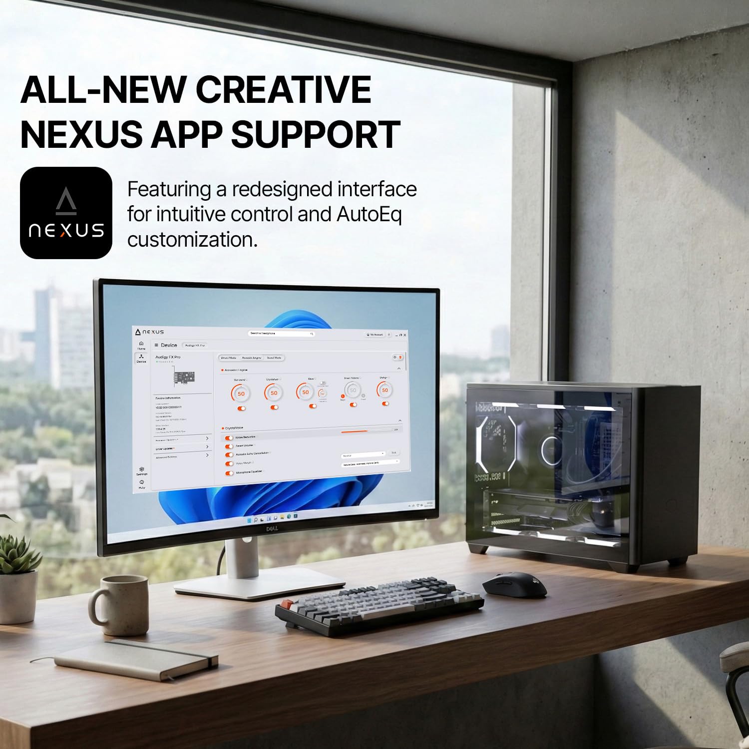 Creative Sound Blaster Audigy FX PRO Hi-RES PCI-e Scheda Audio con 7.1 Surround Premium e Virtuale, e AutoEq per PC