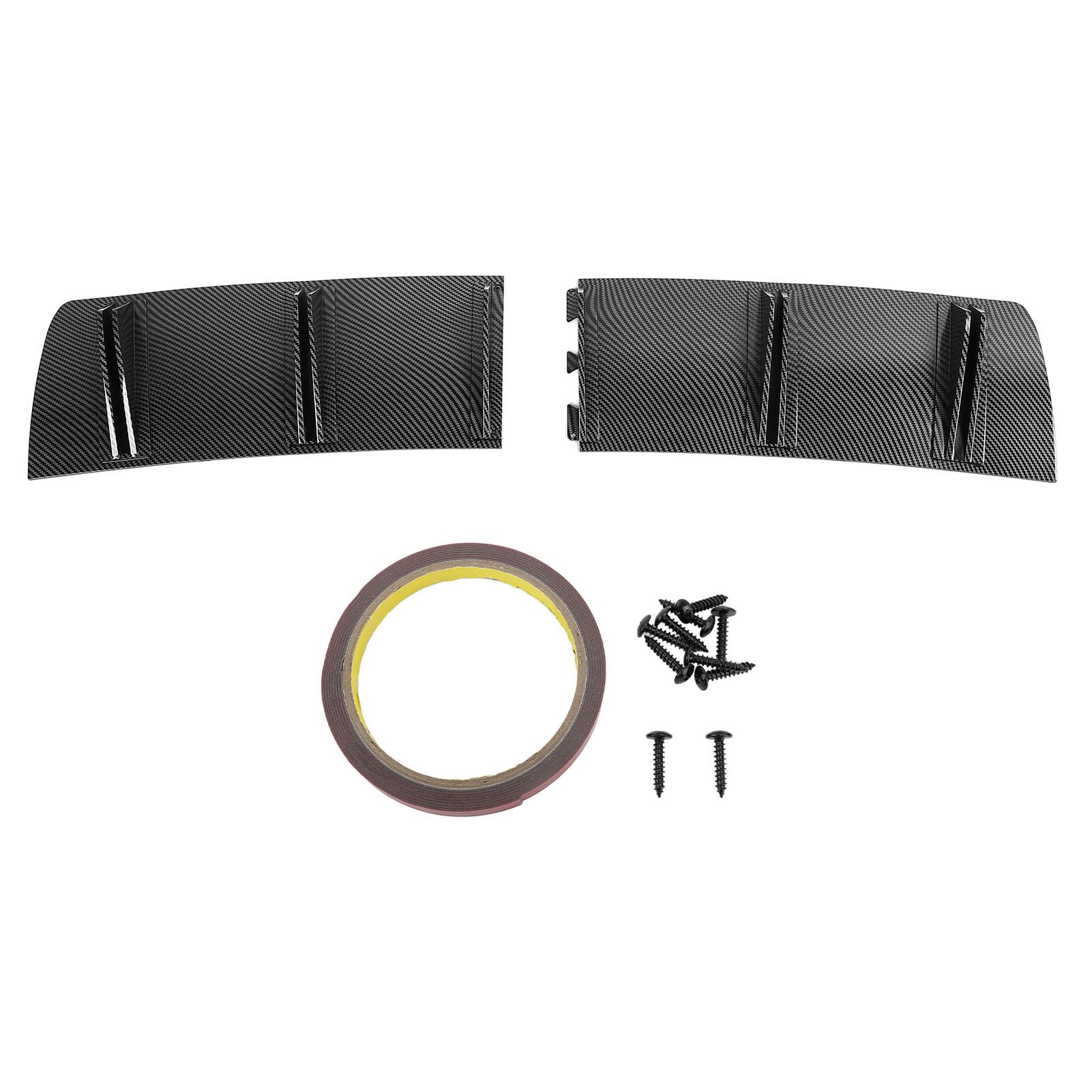 Diffuseur de lèvre arrière en fibre de carbone style requin pour E90 E91 - 8