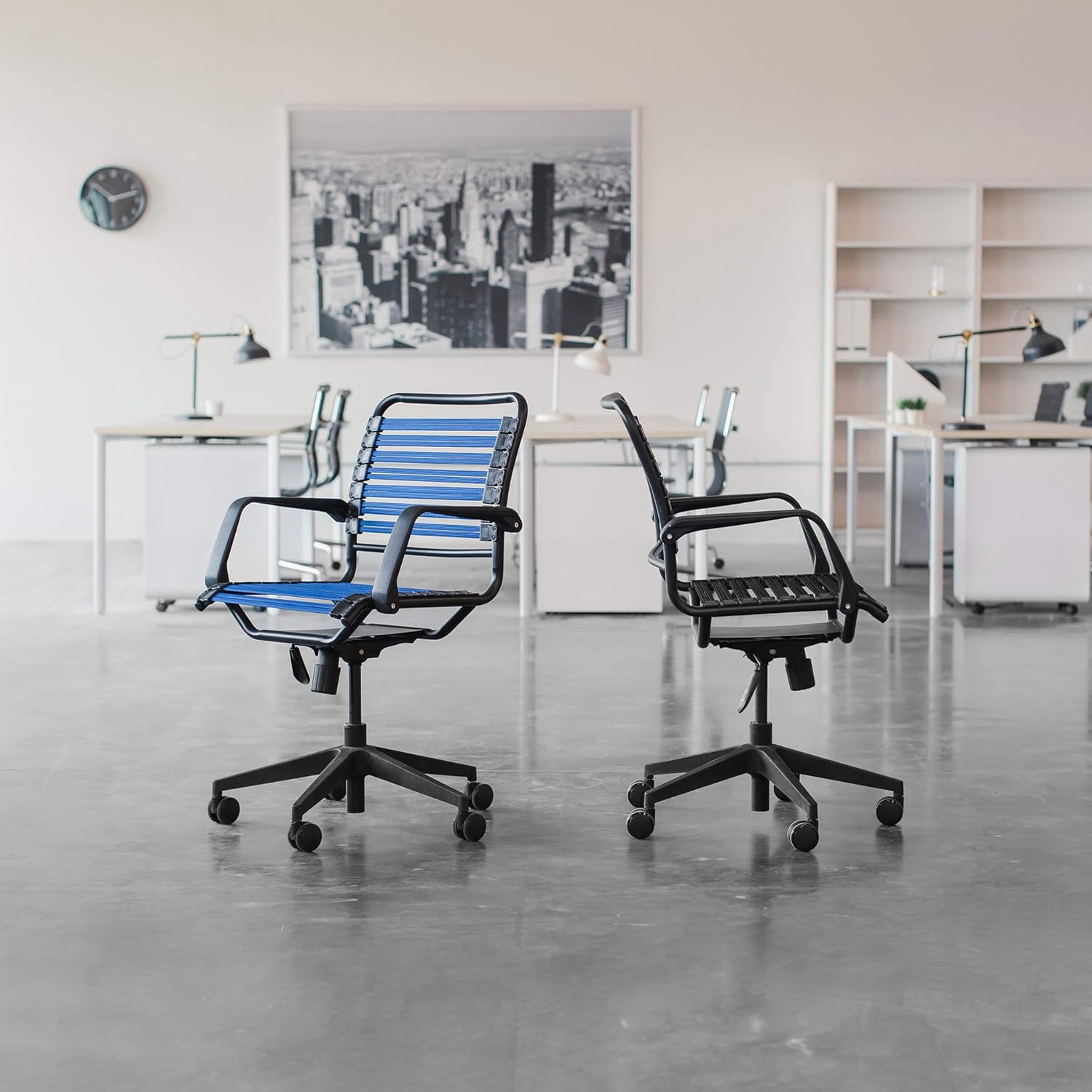 Rеvіеw Bungee Office Task Chair, with Flat Elastic Bungie Straps, Adjustable Height (Black) Uр Tо 40% оƒƒ Bungee Office Task Chair, with Flat Elastic Bungie Straps, Adjustable Height (Black)