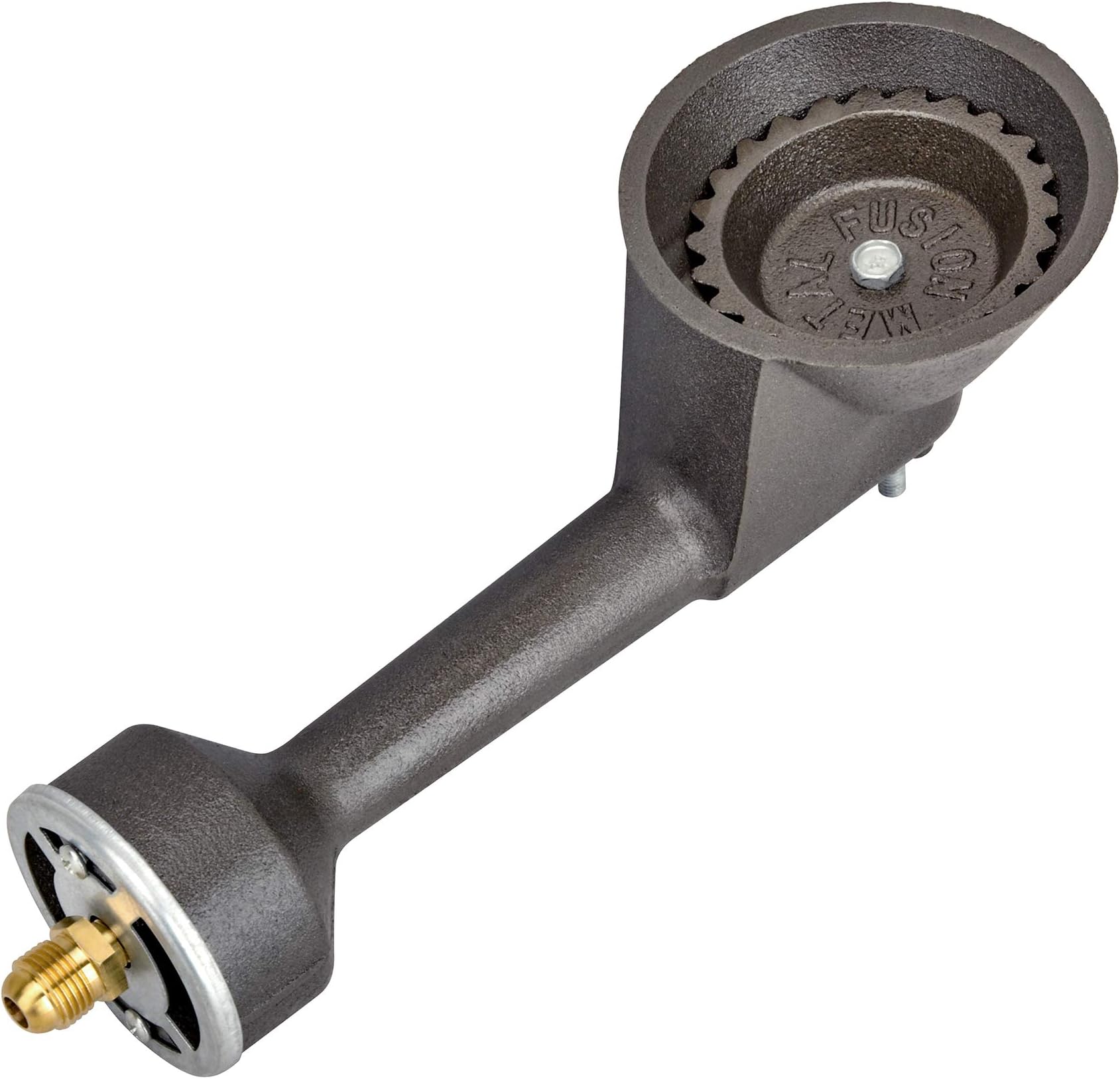 onlyfire High Pressure Propane Cast-Iron Replacement Round Burner with Orifice Brass Fitting