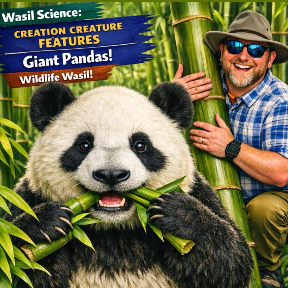 Wasil Science: Creation Creature Features Giant Pandas!