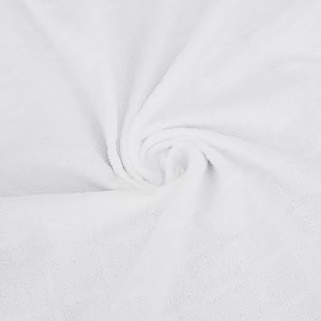 PURFUN 2Pcs Soft Ihram Towel Set Men's White Islamic Pilgrimage Ritual Towel Wrap Breathable Muslim Prayer Ihram Shawl Clothes Mecca Hajj Umrah Essentials, 82.67x41.33 Inches