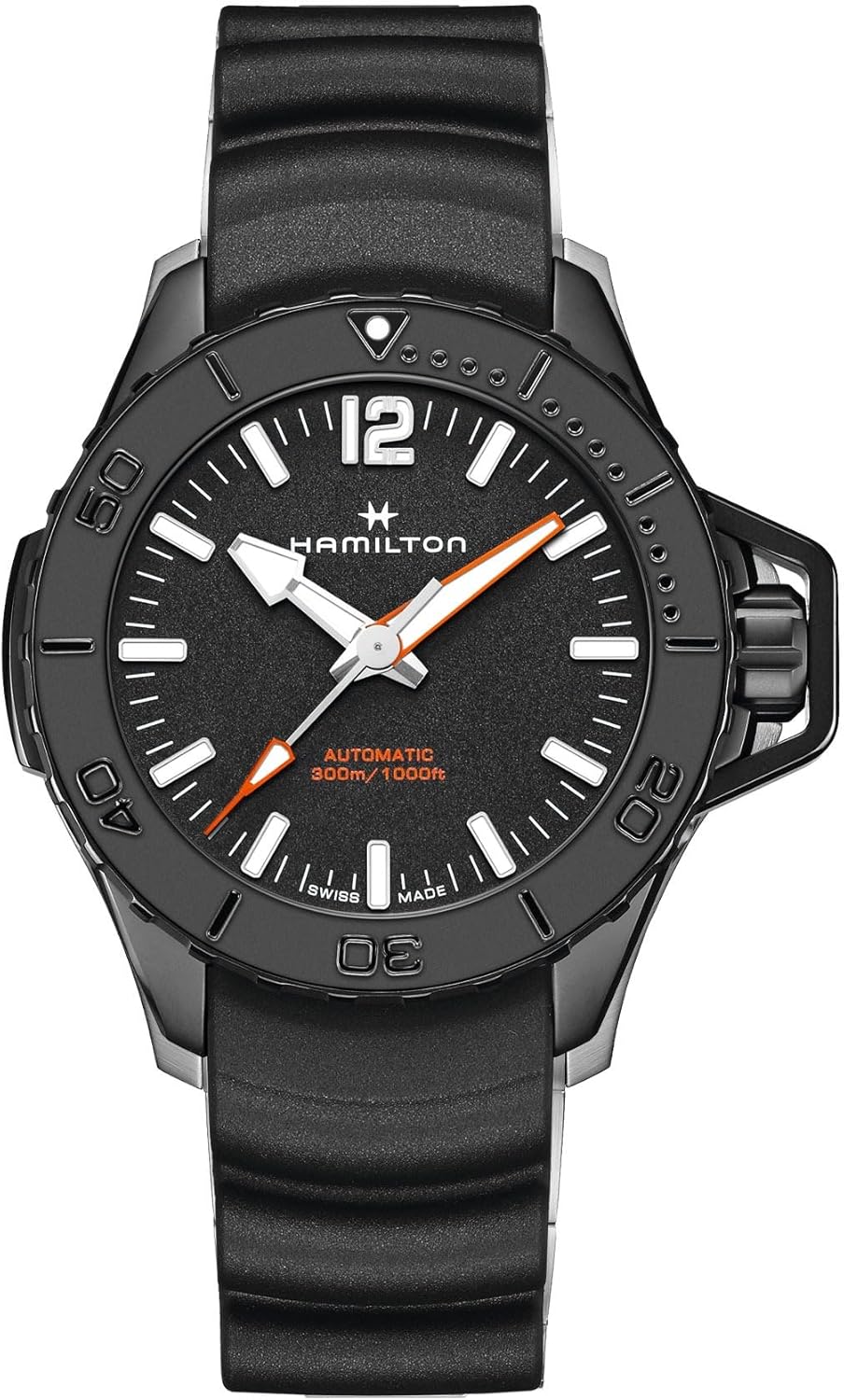 Hamilton Khaki Navy Automatic Mens Watch, 46mm Stainless