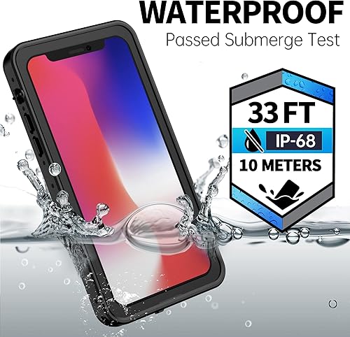 Miniatura 2 de BEASTEK Funda impermeable para Apple iPhone Xs MAX, serie NRE, a prueba de golpes, con protector de pantalla integrado, funda protectora de cuerpo