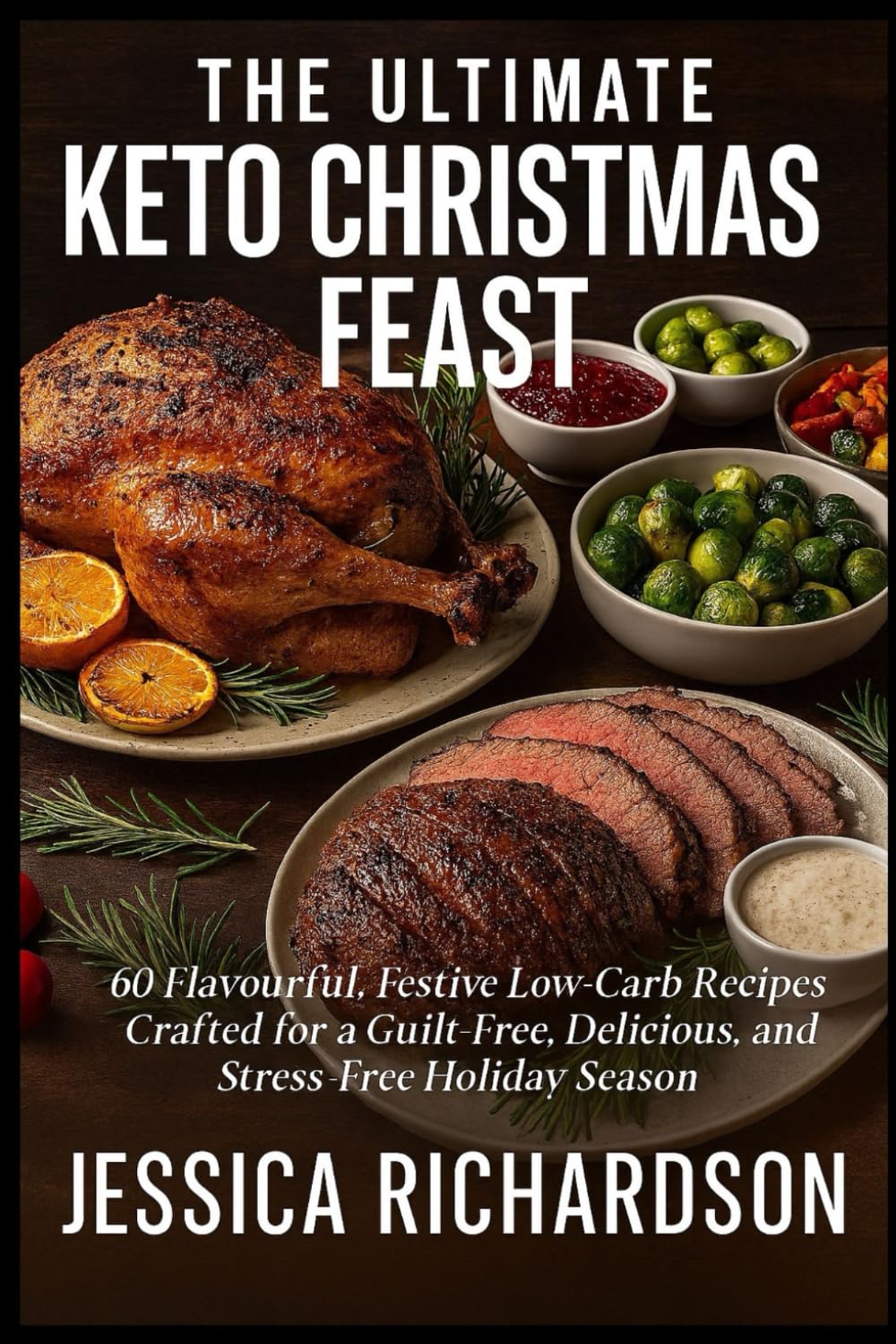 THE ULTIMATE KETO CHRISTMAS FEAST: 60 Flavourful, Festive Low-Carb Recipes Crafted for a Guilt-Free, Delicious, and Stress-Free Holiday Season