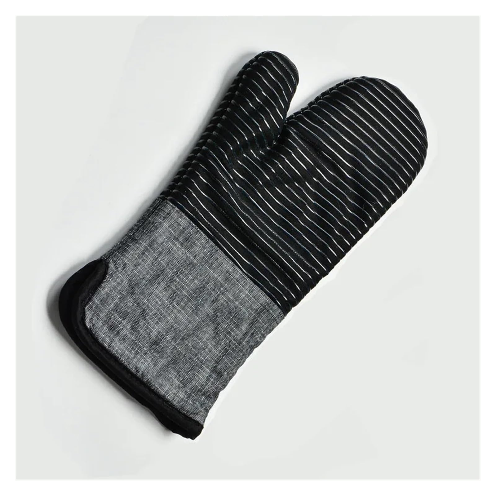 Mitaines de Four, Ensemble de Quatre pièces en Silicone, Gants antidérapants résistants à la Chaleur