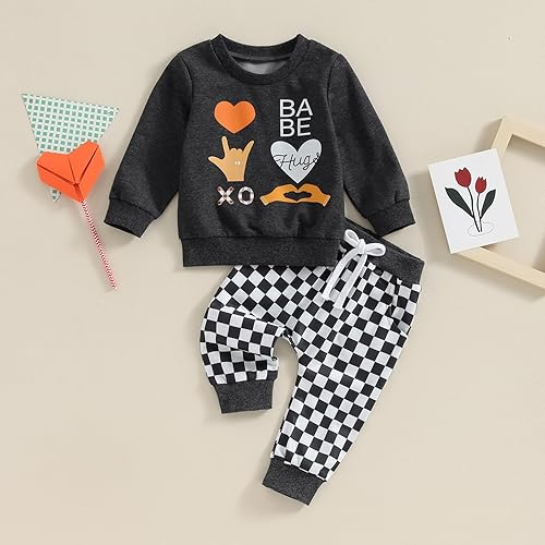 Miniatura 2 de Karwuiio Disfraz de Halloween para bebé, sudadera de manga larga, pantalones de calabaza, ropa de otoño