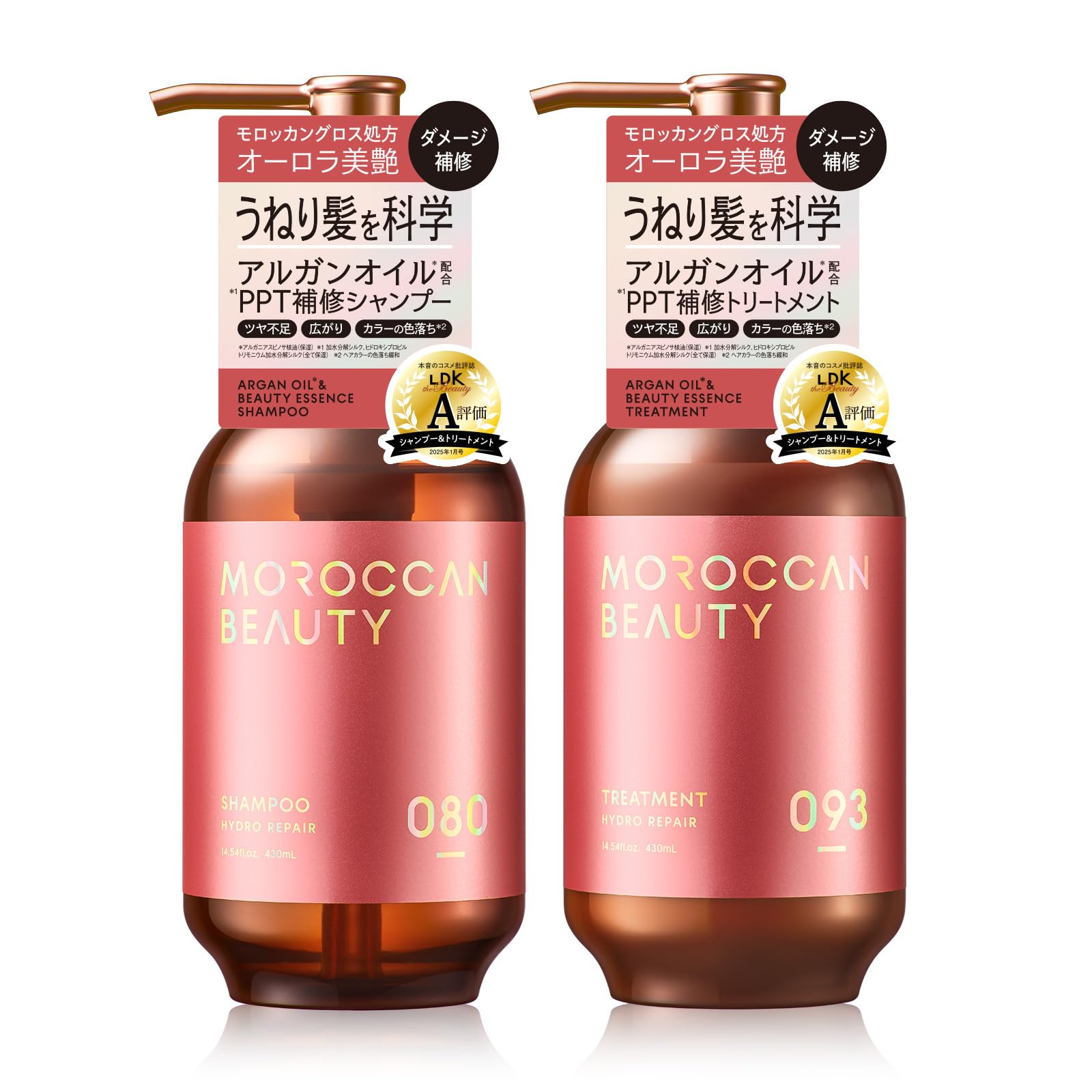 モロッカンビューティ ハイドロリペア シャンプー ヘアトリートメント セット