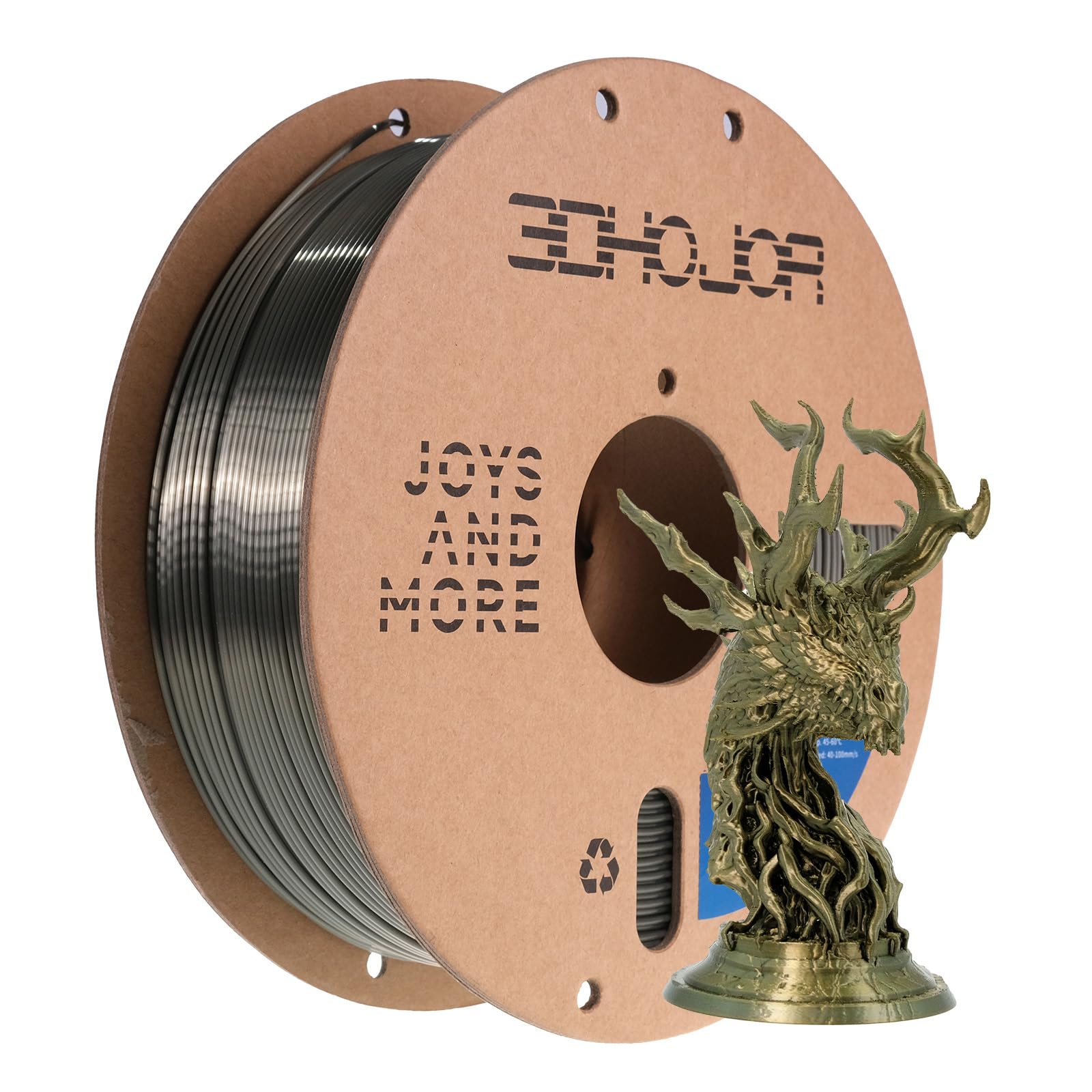 3DHoJor Silk PLA Filament 1.75mm
