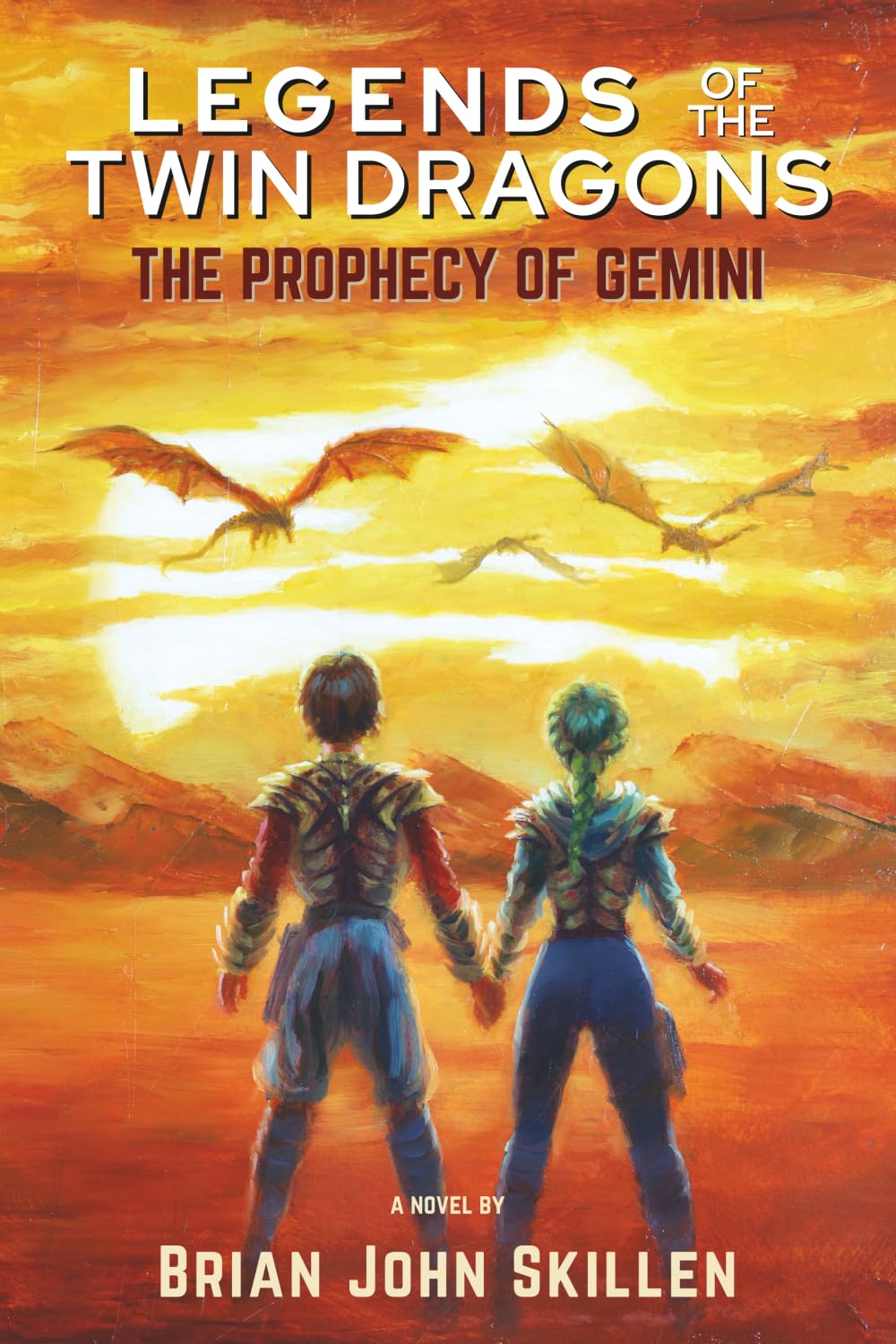 Legends of the Twin Dragons: The Prophecy of Gemini (Clean Middle Grade Fantasy Adventure series - The Chronicles of Shiloh)