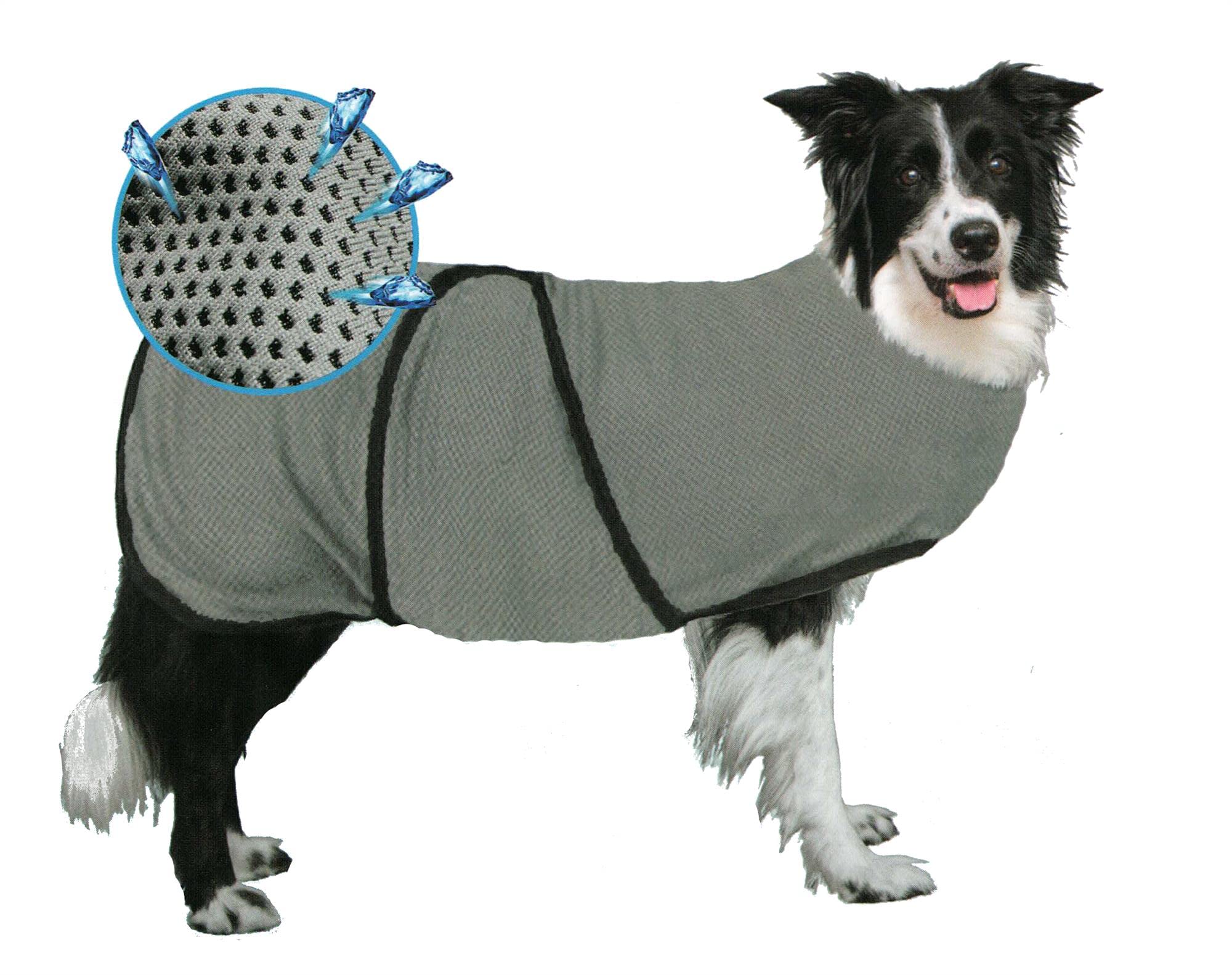 SecureFix Direct Pet Dog Cooling Vest 70CM (Coat Cool Jacket Summer Canine Chiller)