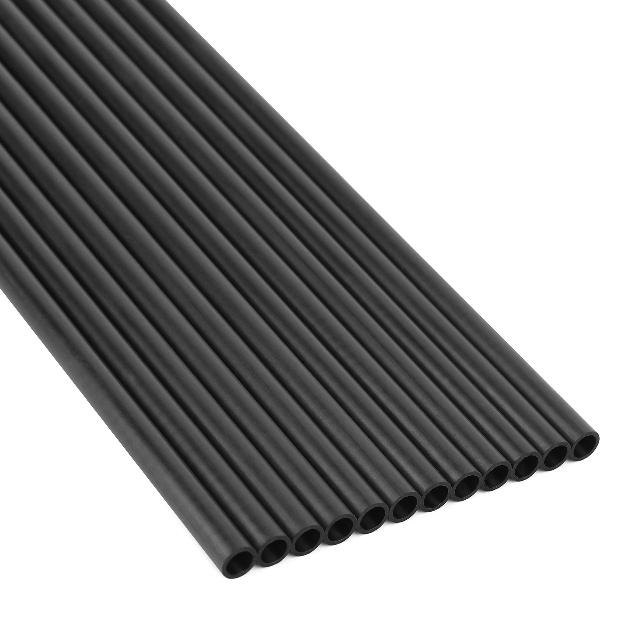 32" Arbres de Flèches en Carbone ID 4.2mm Spine 300-1000 Tubes de flèches pour Le Tir à l'arc à Poulies Arc Recourbé Flèche de Chasse DIY 6/12 Paquet