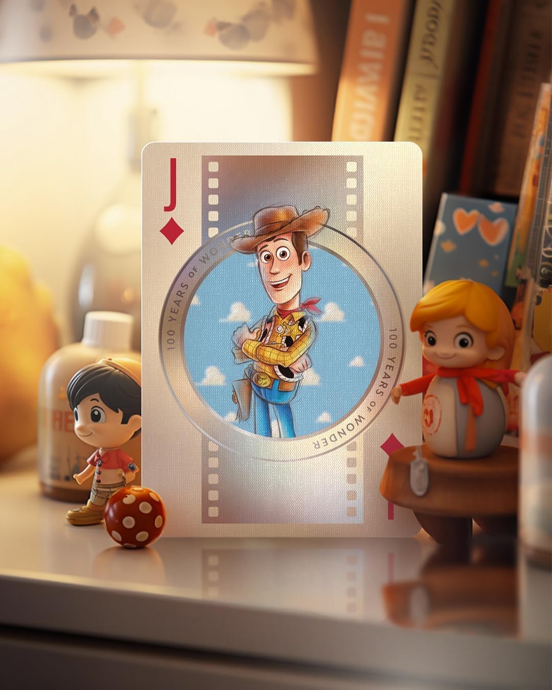 Bicycle Disney 100 Year Anniversary Playing Cards - 6 Pack of Playing Cards - Features 20+ Iconic Disney Characters