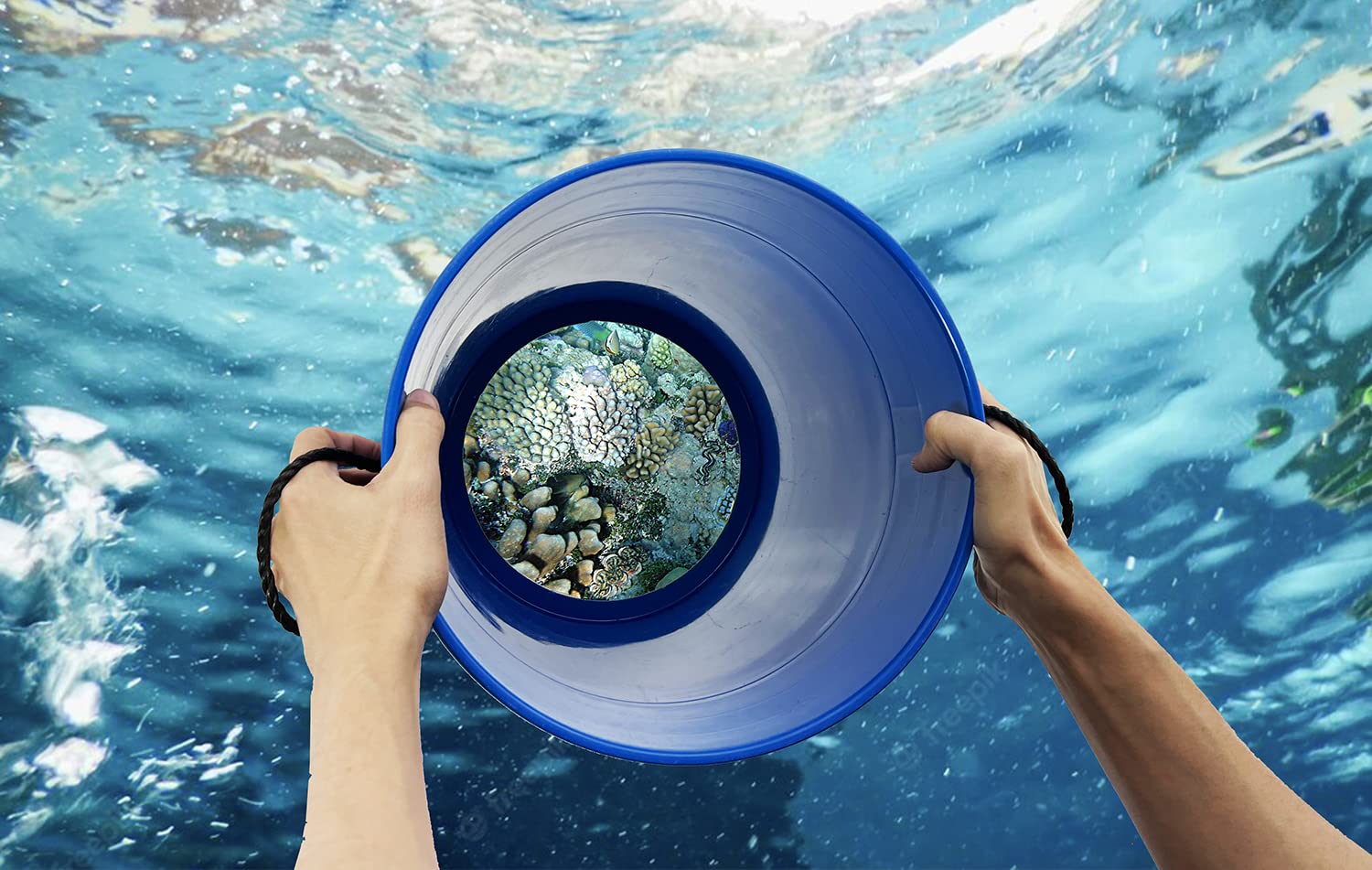 SPEARFISHING WORLD Underwater Viewer Bathyscope Bucket Perfect for Boating, Snorkeling and Fishing