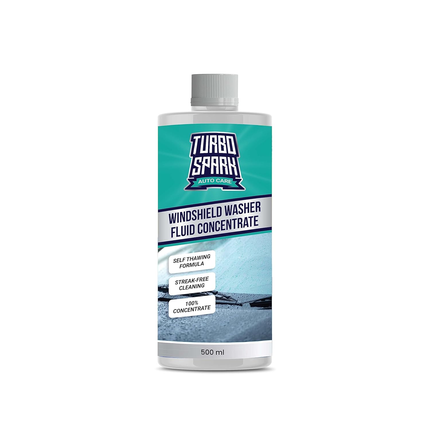Turbo Spark Windshield Washer Fluid Concentrate 500ml, 100 Concentrate