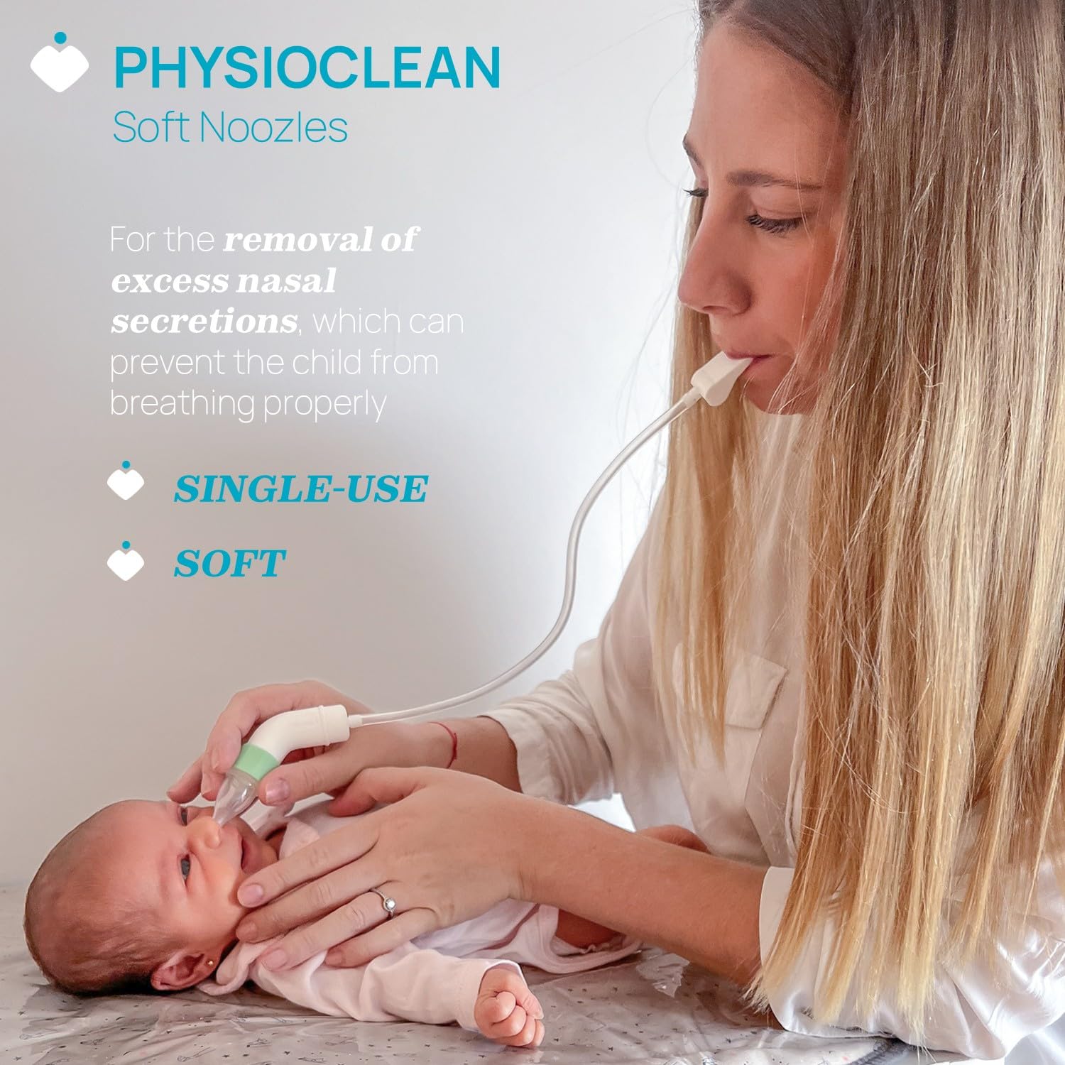 Chicco Physioclean Soft and Easy Aspirateur Nasal 0 mois+