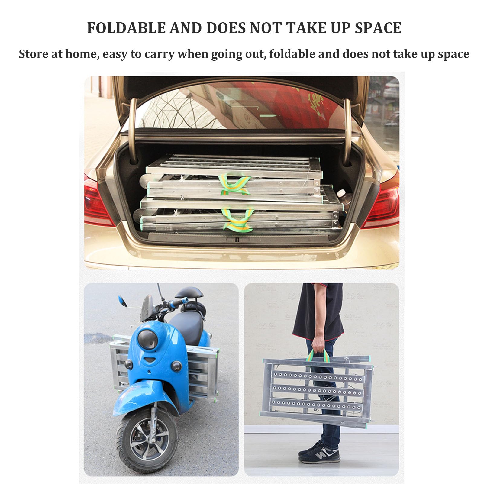 Plataforma de trabajo de altura ajustable para equipos de andamios, Escalera y taburete de torre de andamio plegable multiusos portátil Escalera de tijera de aluminio y taburete pintar paneles de ye