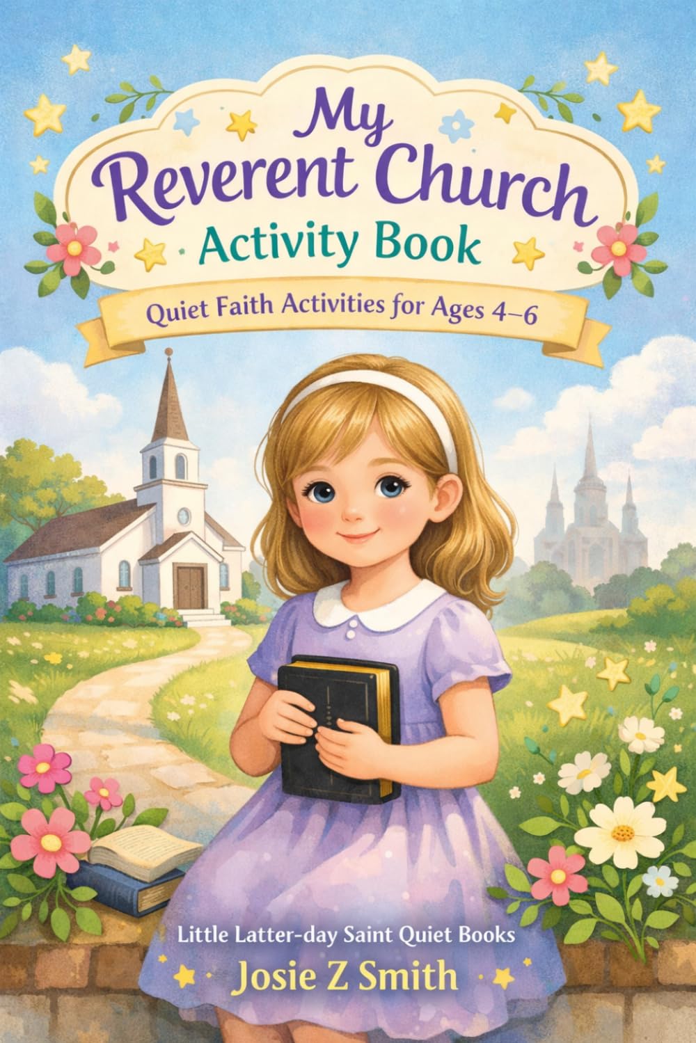 My Reverent Church Activity Book: Quiet Faith Activities for Ages 4–6 (Little Latter-day Saint Quiet Books)