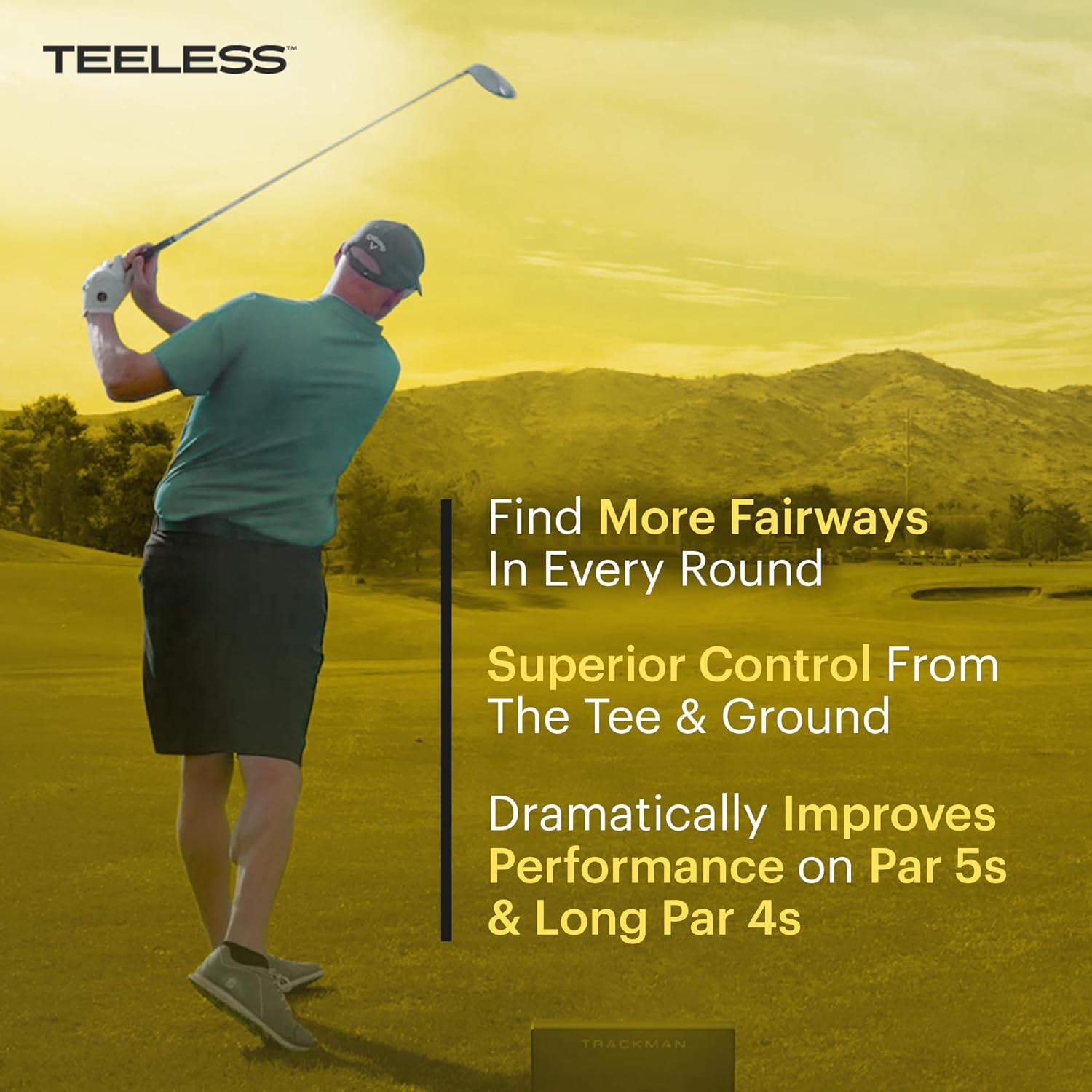 (T) Less Golf Driver Ladies Flex, Innovative Driver Golf Clubs for High Launching Long Drives, Golf Club w/Premium Graphite Shaft, Right-Handed Golf Drivers w/13 Degrees Loft