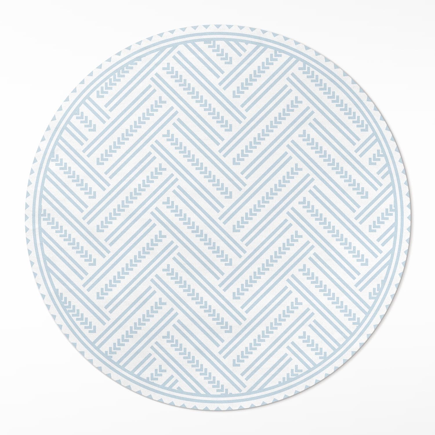 Tapis vinyle résistant à la rayure ø140 cm lavable et durable