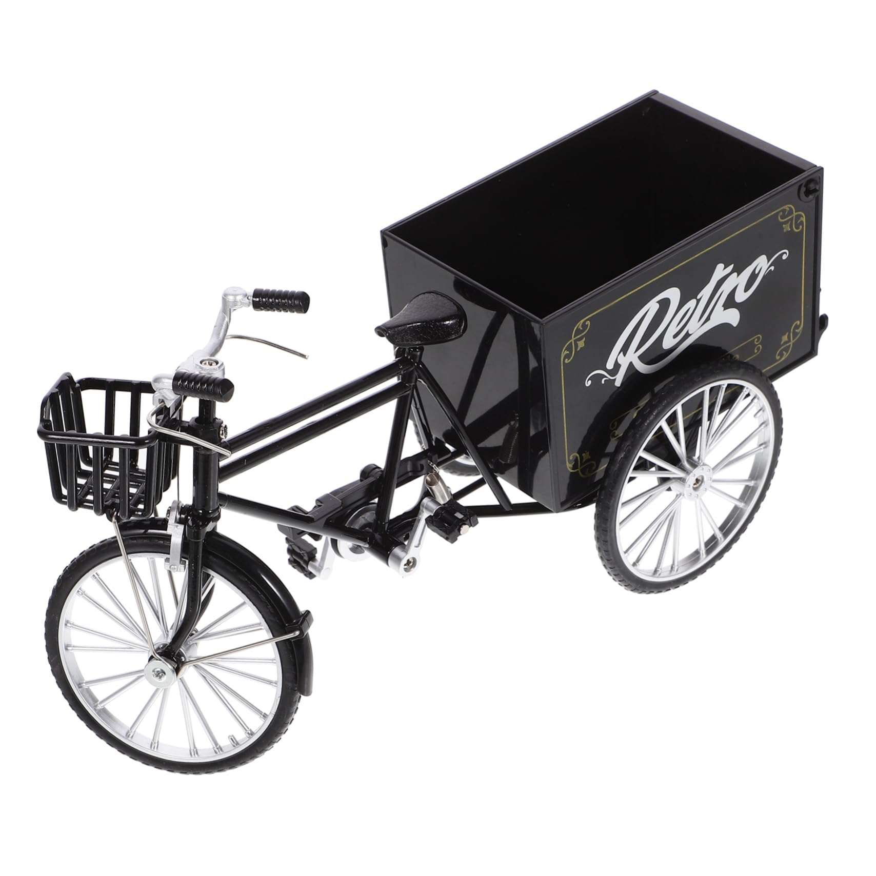 Amazon.co.jp: GARVALON ヴィンテージ 三輪車 モデルバイク ホーム  