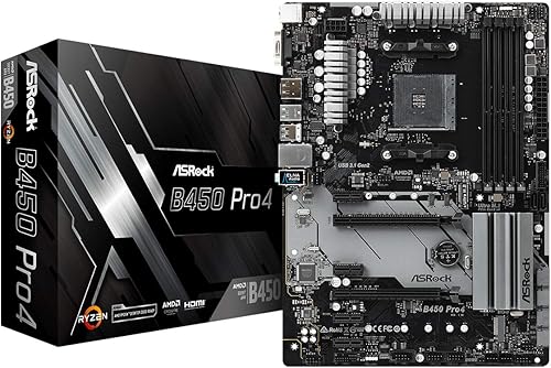 ASRock Placa base ATX (B450 PRO4)