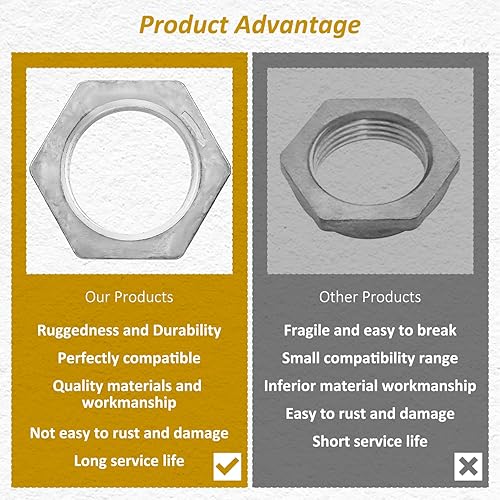 Miniatura 6 de HASMX WH2X1193 - Tuerca de recambio para lavadoras Hotpoint GE sustituye a los números de pieza 279131, AH271505, EA271505, PS271505, WH02X1193,